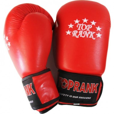Перчатки боксёрские кожа 14 OZ Super  TOP RANK